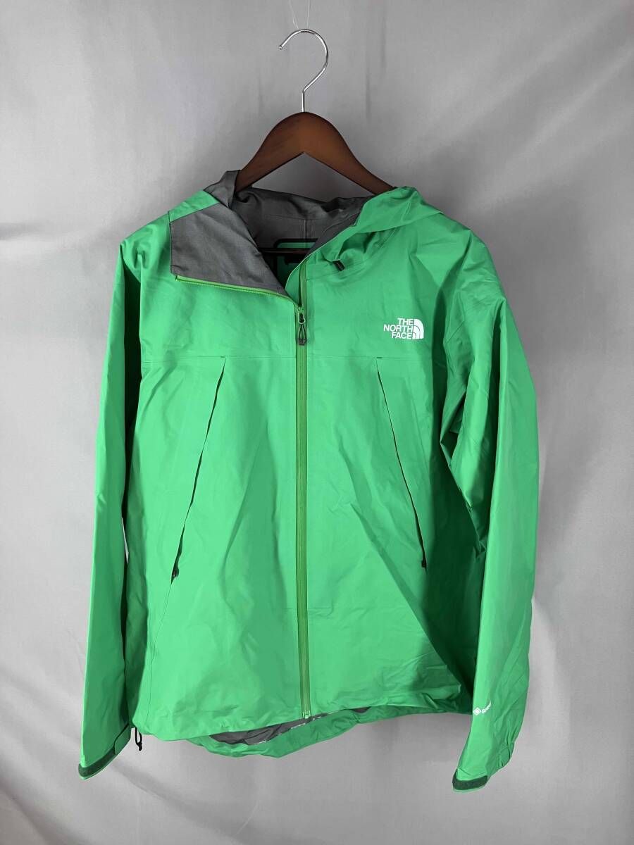 ★ THE NORTH FACE ザノースフェイス マウンテンパーカー Climb Light Jacket ゴアテックス NP62303 サイズXL グリーン 通年
