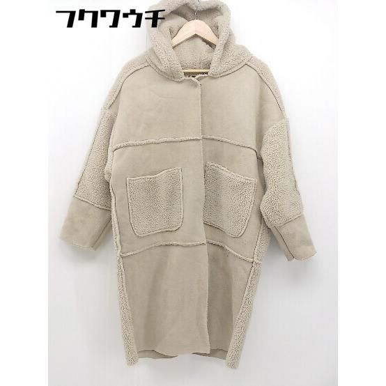 ■ La-gemme ラジェム 長袖 コート ベージュ系 レディース 【中古】 【1104280007274】