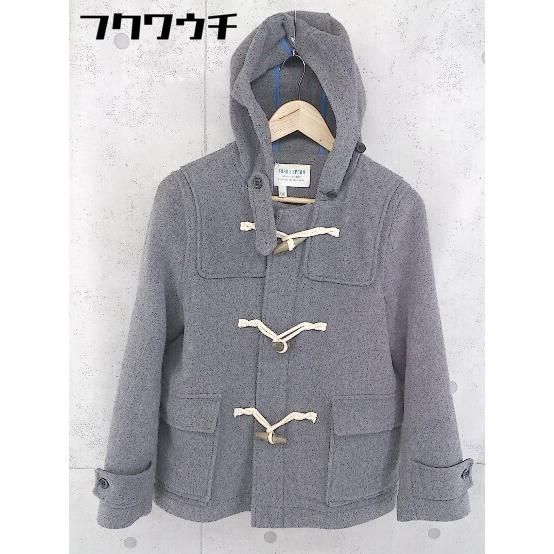 ■ FORK&SPOON フォーク＆スプーン URBAN RESEARCH 長袖 ダッフル コート サイズ1 グレー メンズ 【中古】 【1104280010793】