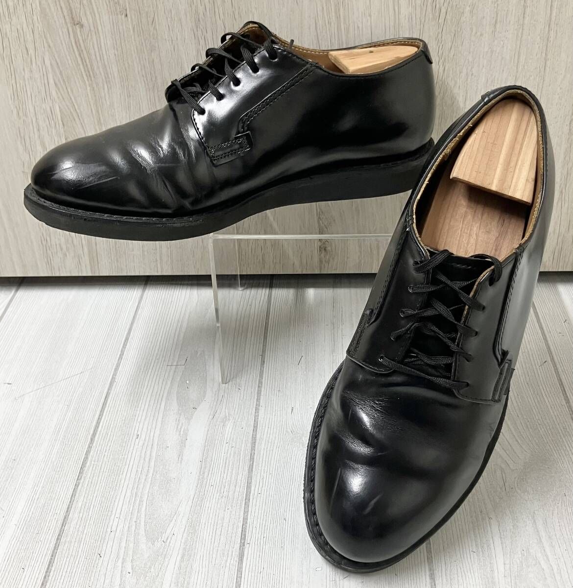 RED WING POSTMAN OXFORD 101 レッド ウィング ドレスシューズ ポストマンシューズ ブラック 20年製 黒 メンズ シューズ