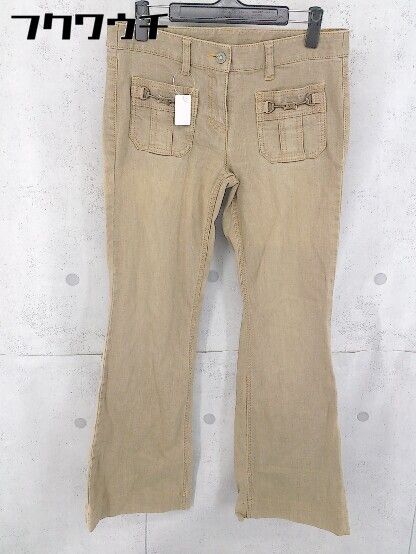 ◇ MICHAEL MICHAEL KORS マイケルコース ストレッチ パンツ サイズ6 ベージュ系 レディース 【中古】 【1105050000068】