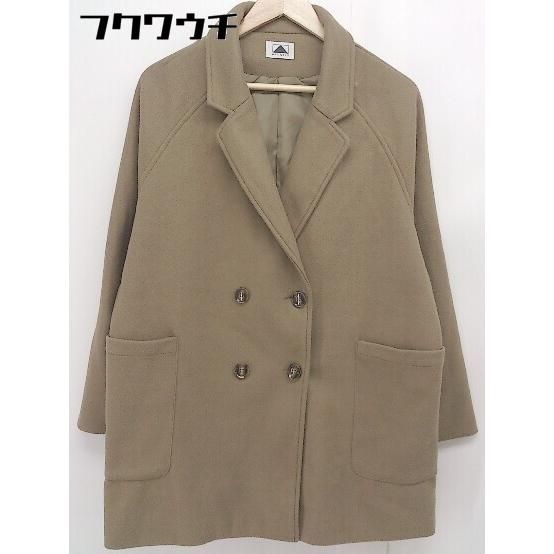 ■ ABITOKYO アビトーキョー 長袖 Pコート サイズ0 ブラウン レディース 【中古】 【1105040013238】