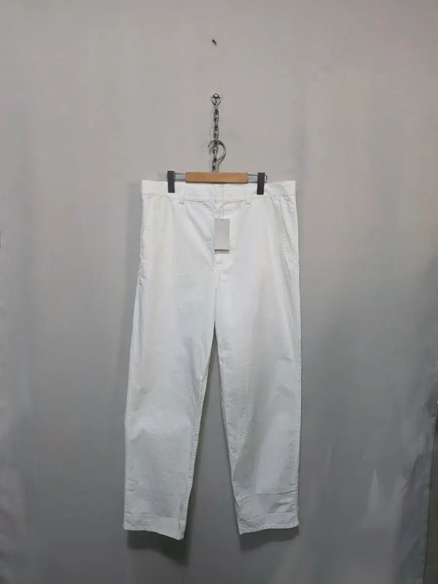 COS 白 コットン パンツ 新品