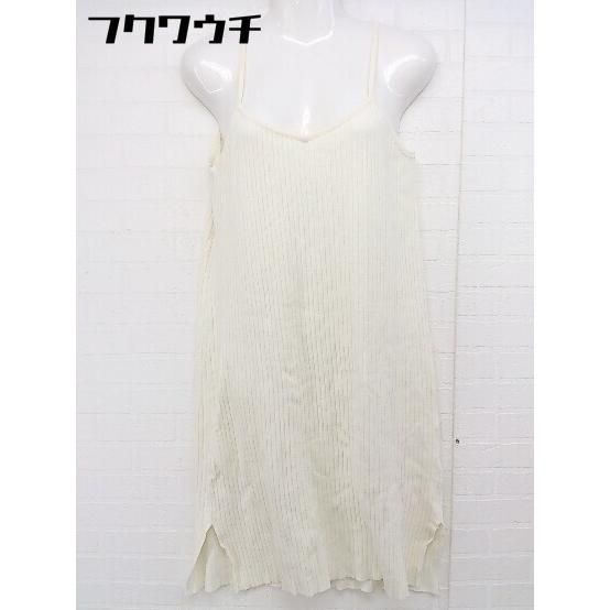 ◇ Another Edition アナザーエディション ニット 膝丈 キャミ ワンピース オフホワイト レディース 【中古】 【1105270001241】 5,580円