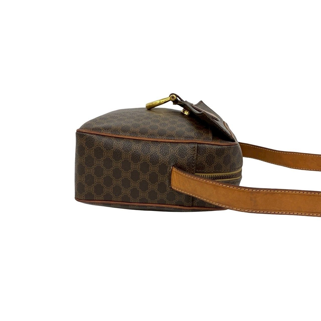 極 美品 CELINE セリーヌ ヴィンテージ マカダム ブラゾン トリオンフ 