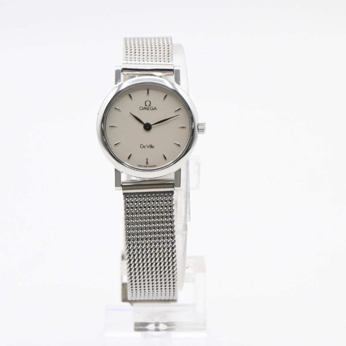 OMEGA オメガ デビル クォーツ 腕時計 シルバー 65LC591 - メルカリ