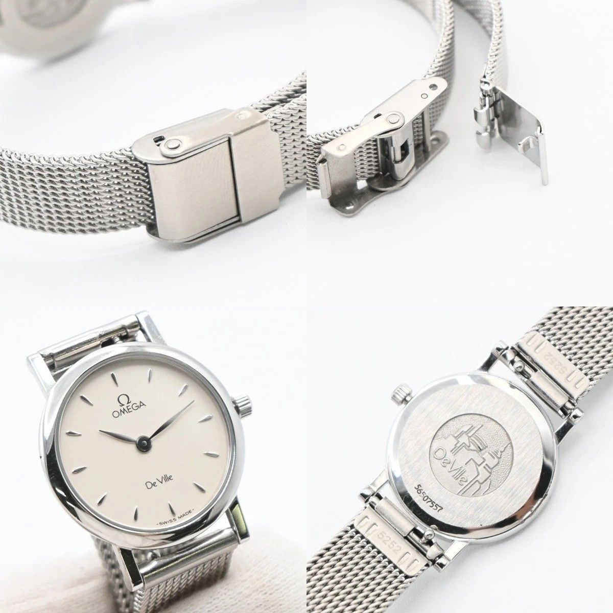 OMEGA オメガ デビル クォーツ 腕時計 シルバー 65LC591 - メルカリ