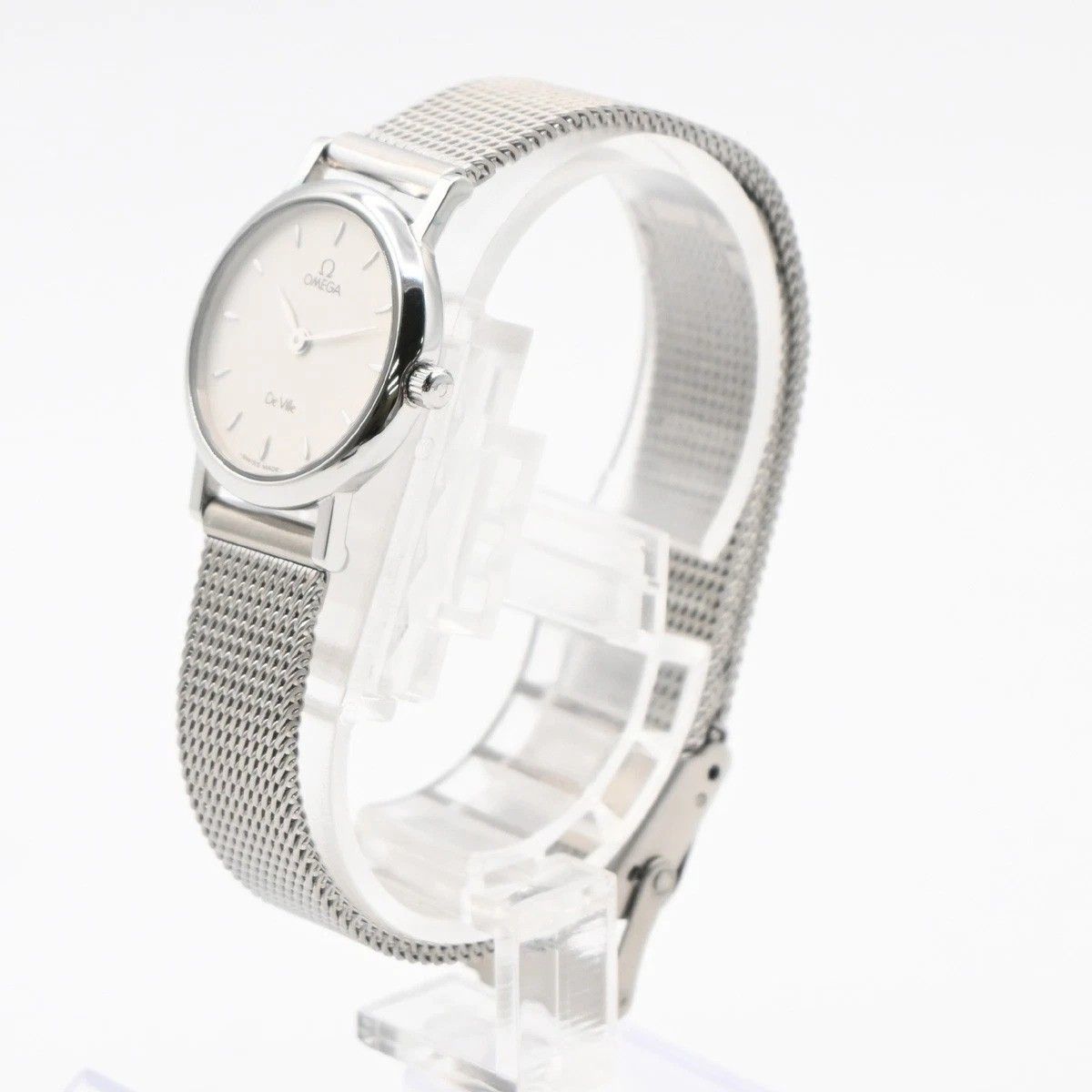 OMEGA オメガ デビル クォーツ 腕時計 シルバー 65LC591 - メルカリ