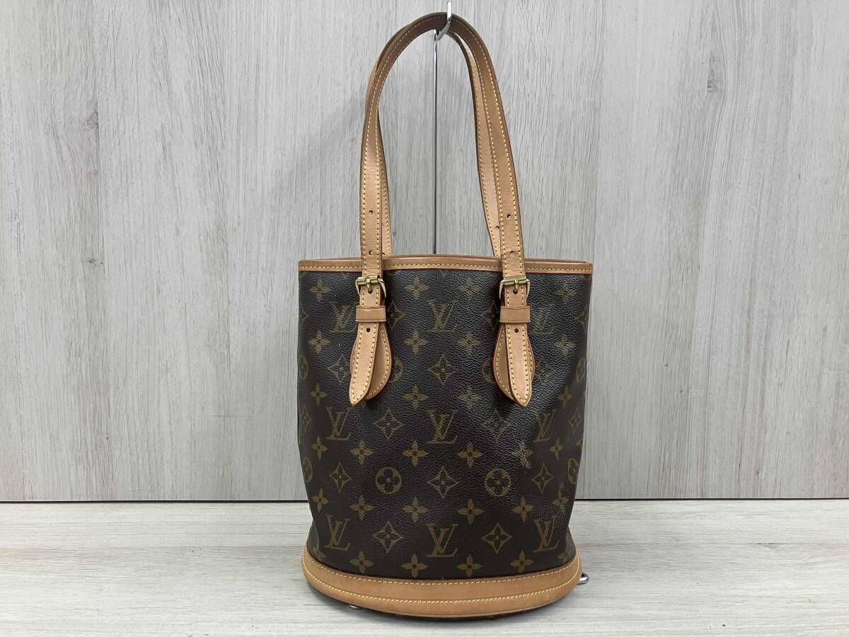 ルイヴィトン LOUIS VUITTON モノグラム バケットPM バッグ - メルカリ