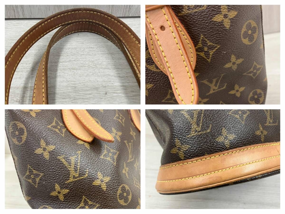 ルイヴィトン LOUIS VUITTON モノグラム バケットPM バッグ - メルカリ