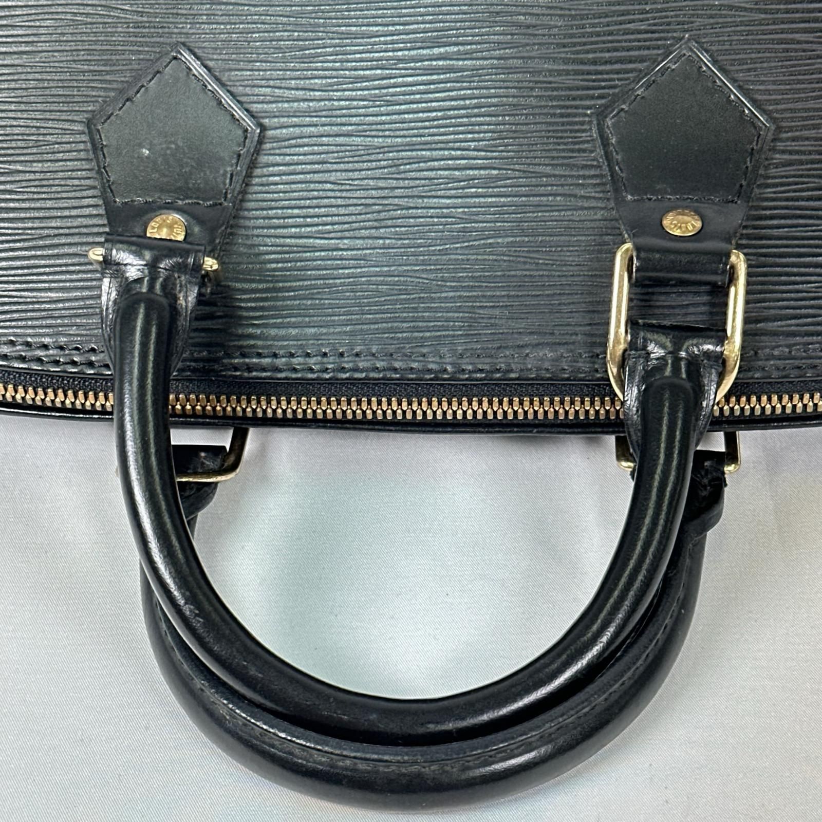 LOUIS VUITTON ルイ・ヴィトン アルマ PM ハンドバッグ ブラック 