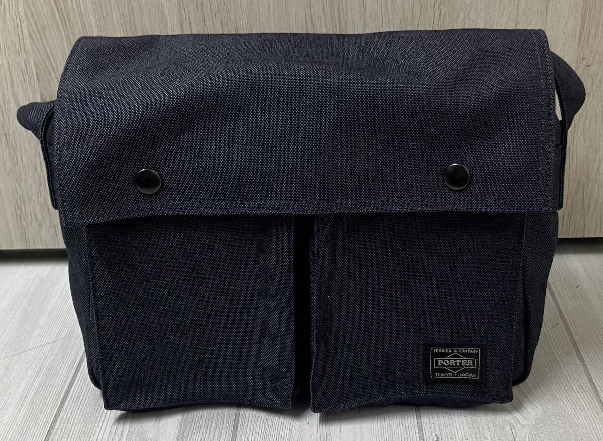 PORTER SMOKY ポーター スモーキー ショルダーバッグ ネイビー 紺色 吉田カバン メンズ レディース バッグ 肩掛け鞄