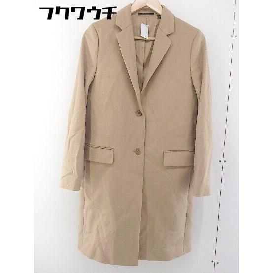 ■ UNIQLO ユニクロ 長袖 コート サイズM ベージュ系 レディース 【中古】 【1106010000142】