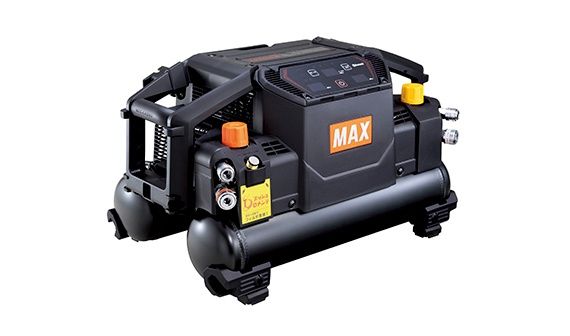 ★マックス(MAX) 高圧常圧兼用エアコンプレッサー AK-HL1310E2_ブラック【草加店】
