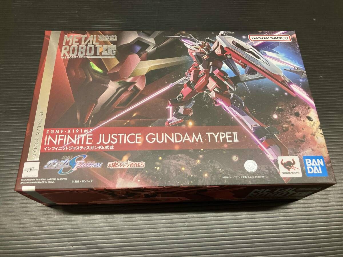 現状品 METAL ROBOT魂 インフィニットジャスティスガンダム弐式 魂ウェブ商店限定 機動戦士ガンダムSEED FREEDOM