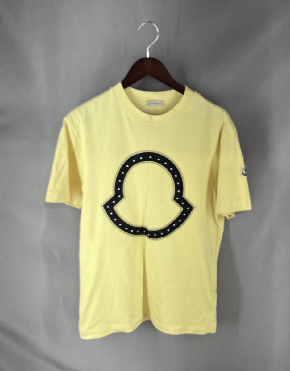 ★ MONCLER モンクレール 半袖Tシャツ H10918C00015 サイズ M イエロー 夏