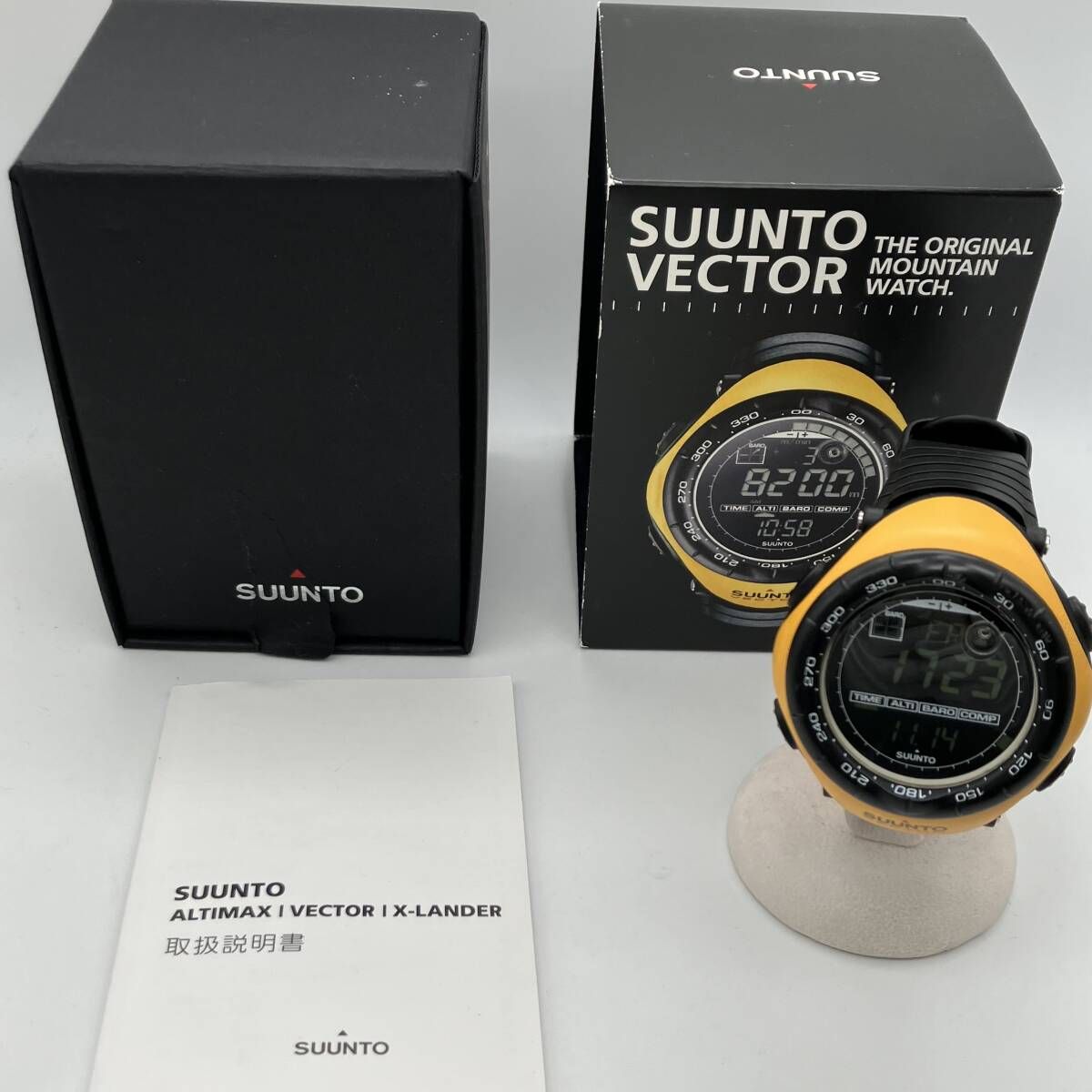 高品質，お買い得 SUUNTO VECTOR イエロー 腕時計 スント デジタル