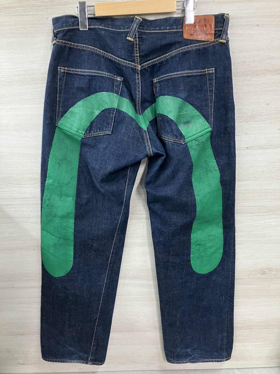 EVISU LOT.2001 NO.1 SPECIAL denim 大黒デニム ビッグカモメ サイズW38 ネイビー系　エヴィス