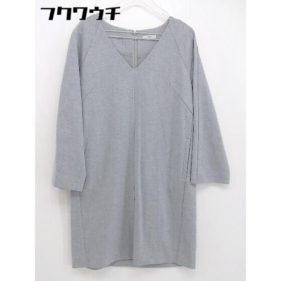 ◇ IENA イエナ 長袖 ミニ ワンピース グレー レディース 【中古】 【1106030002362】 5,580円