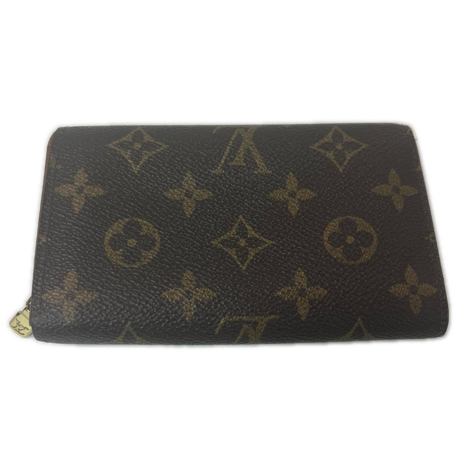 LOUIS VUITTON(ルイ・ヴィトン) 長財布 ブラウン レディース【中古 