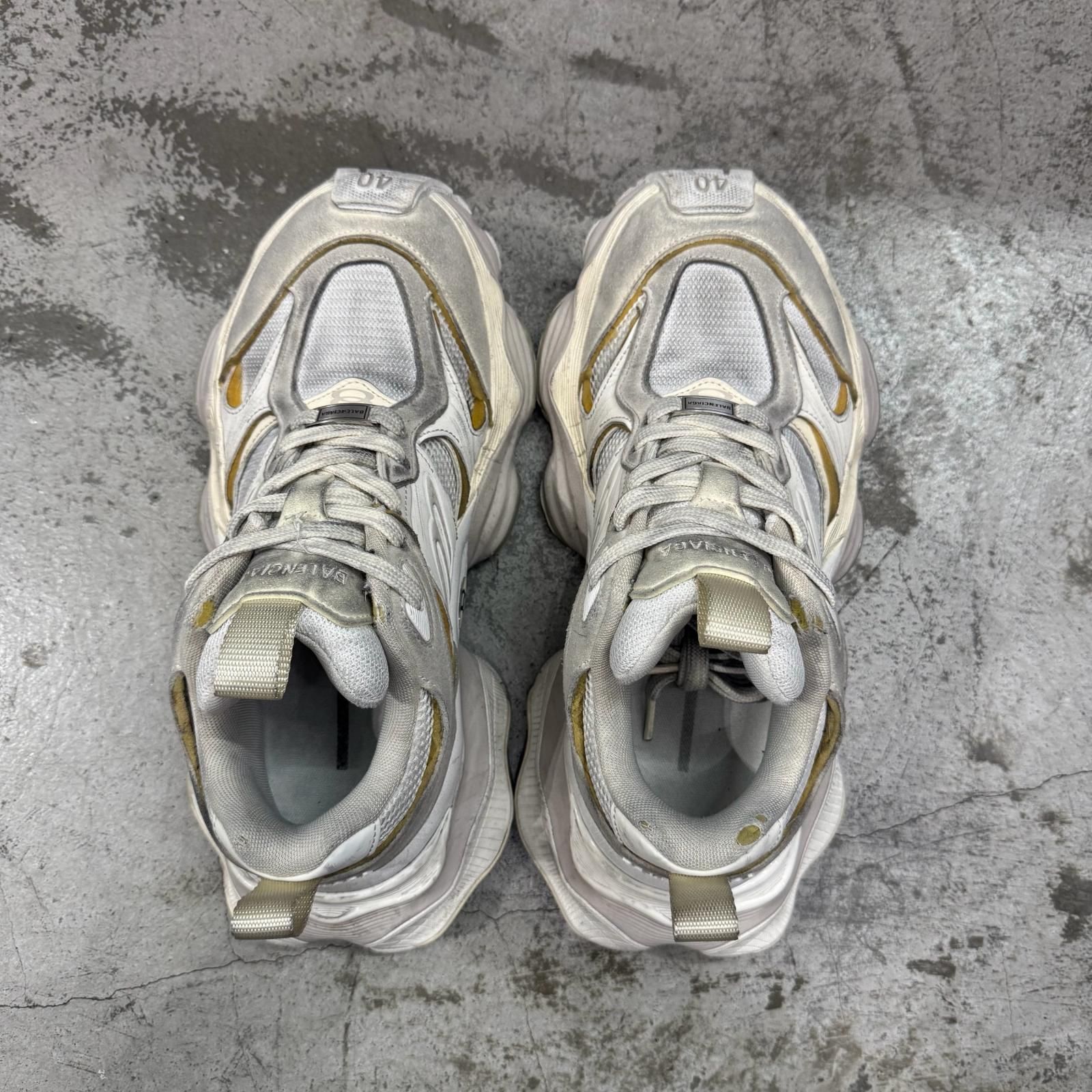 BALENCIAGA CARGO カーゴ ヴィンテージ加工 スニーカー バレンシアガ 
