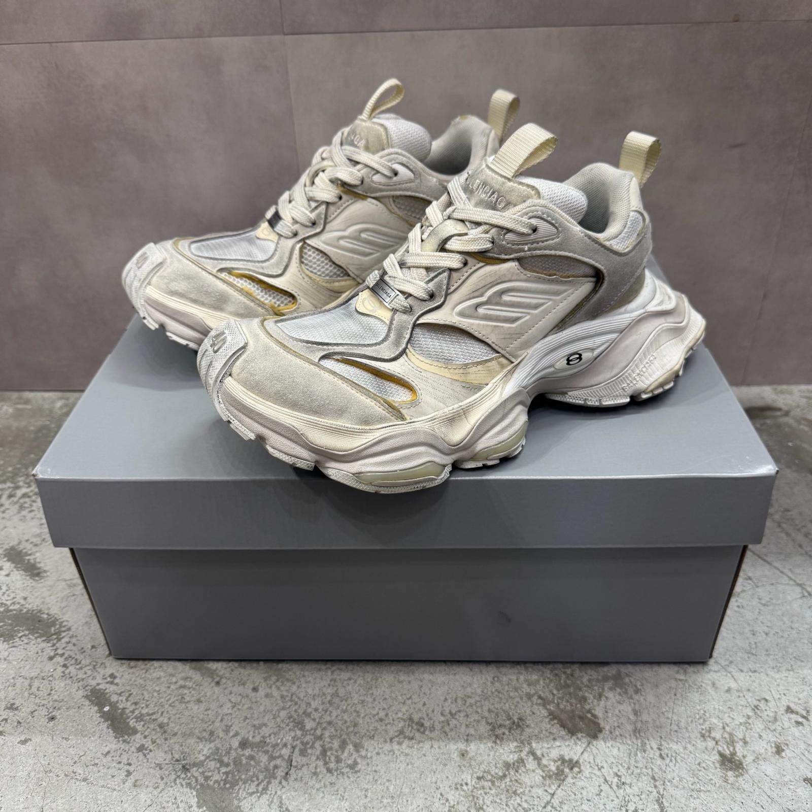 BALENCIAGA CARGO カーゴ ヴィンテージ加工 スニーカー バレンシアガ 