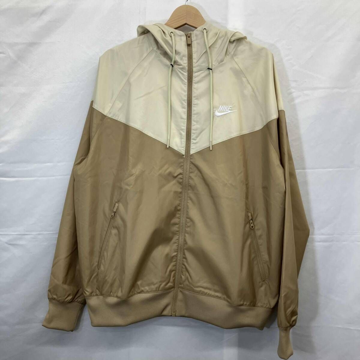 NIKE /ジャケット /ジャンパー/Mサイズ/ベージュ - メルカリ