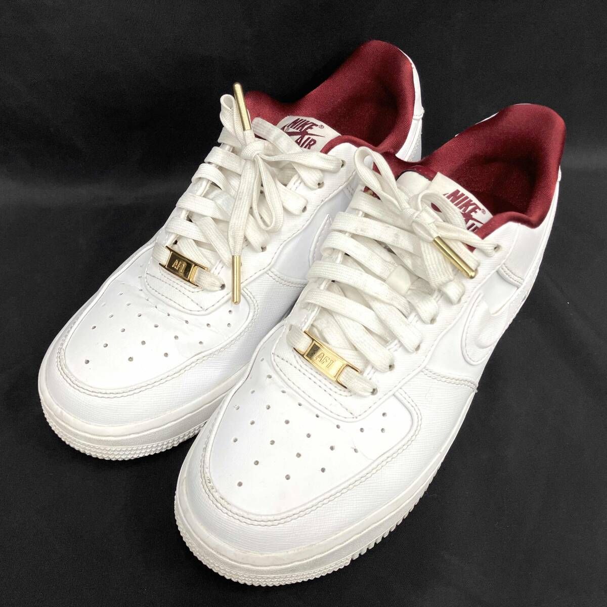 NIKE ナイキ dv7584-100 スニーカー ホワイト レッド サイズ24.5cm