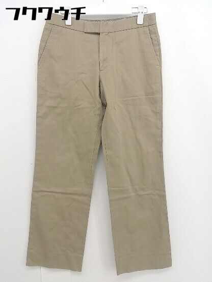 ◇ AMERICAN RAG CIE アメリカンラグシー コットン パンツ サイズ2 ベージュ レディース 【中古】 【1106070009321】