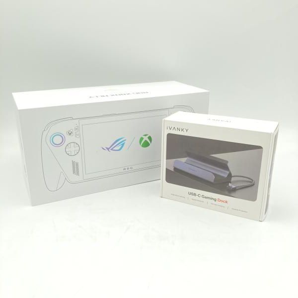 【中古】充電ドッグ付)2025/ASUS/ポータブルゲーミングPC ROG Xbox Ally ホワイト RC73YA-Z2A16G512[6]
