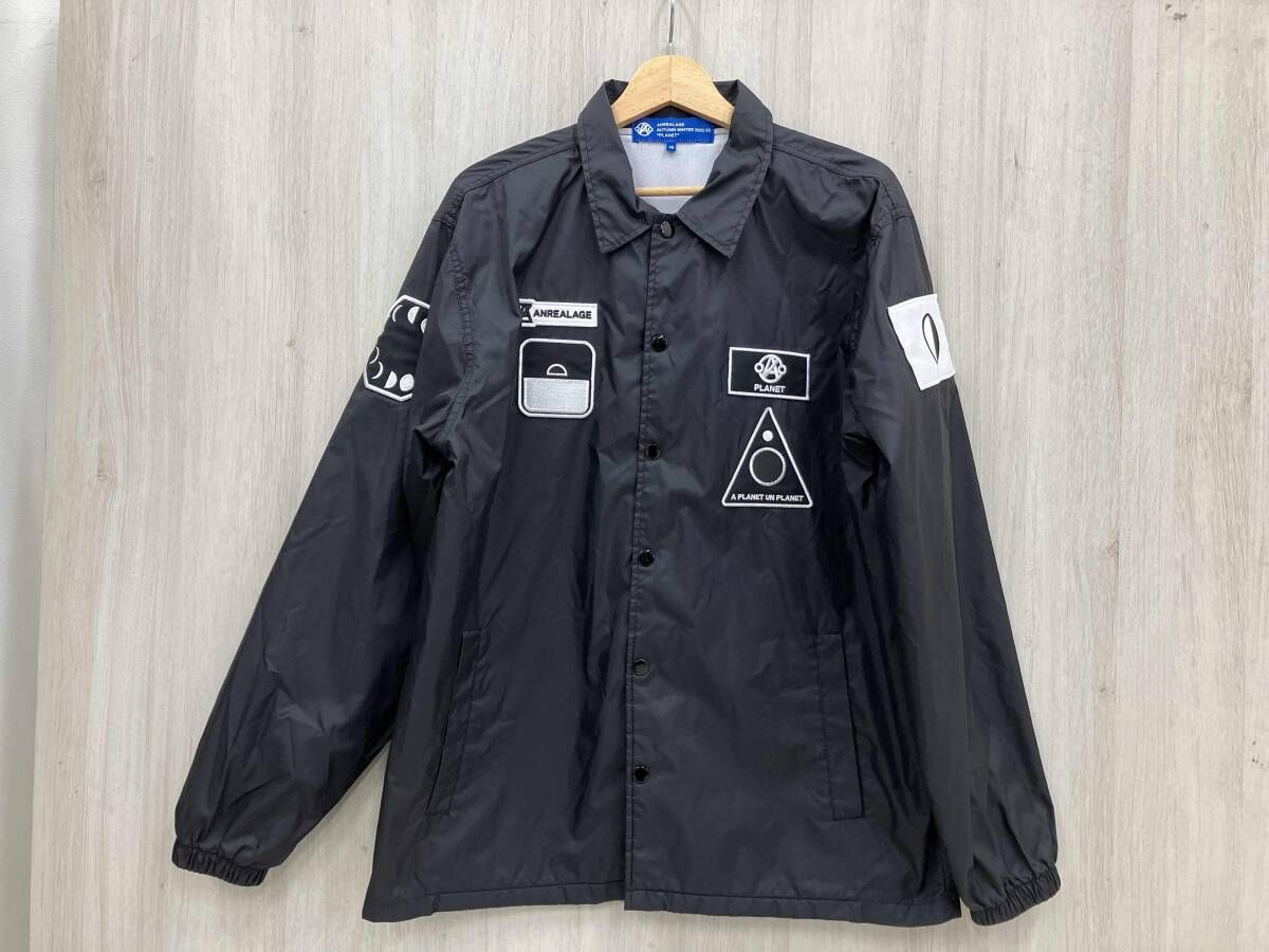メンズ服個品 anrealage ナイロン（中綿ナイロン） SPACE SUIT PATCH COACH JACKET ブラック 8,438円
