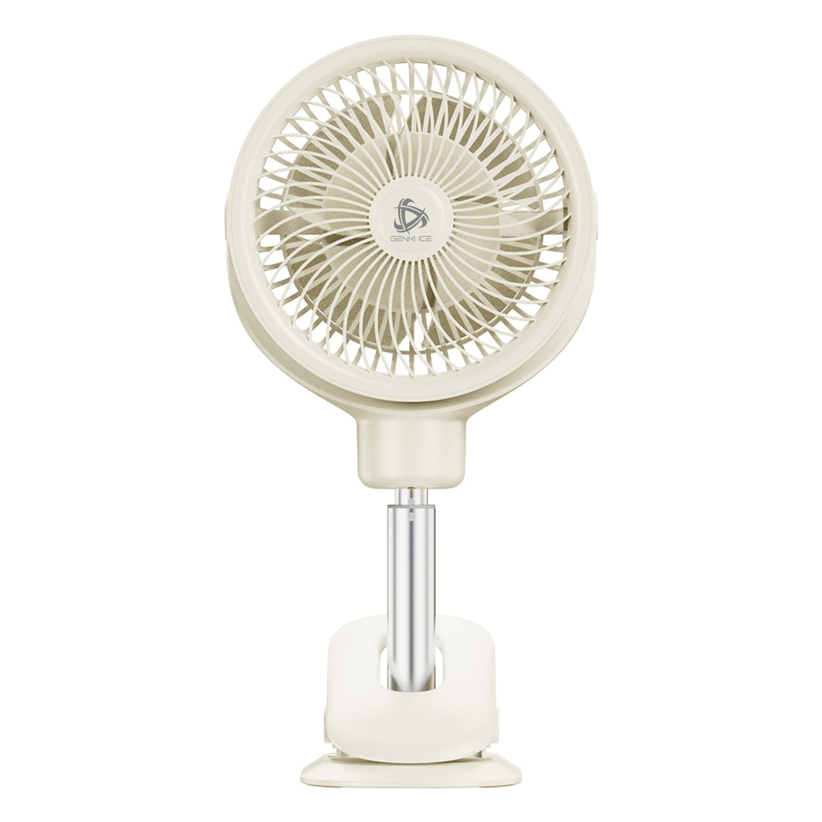 【新品】GenkiIce サーキュレーター 扇風機 兼用【2026新登場＆節電対策】 さーきゅれーたー 省エネ 上下左右 自動首振り 6-30畳 サーキュレーター ライト付き 静音 せんぷうき扇風機 風量4段階調節 高さ調整可能 パワフル送風 cc4f4b4a