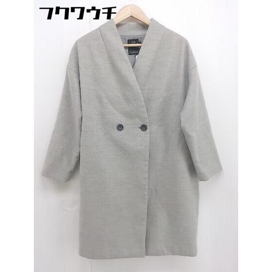 ■ AZUL BY MOUSSY アズールバイマウジー 長袖 コート サイズS ライトグレー　 レディース 【中古】 【1106080002398】