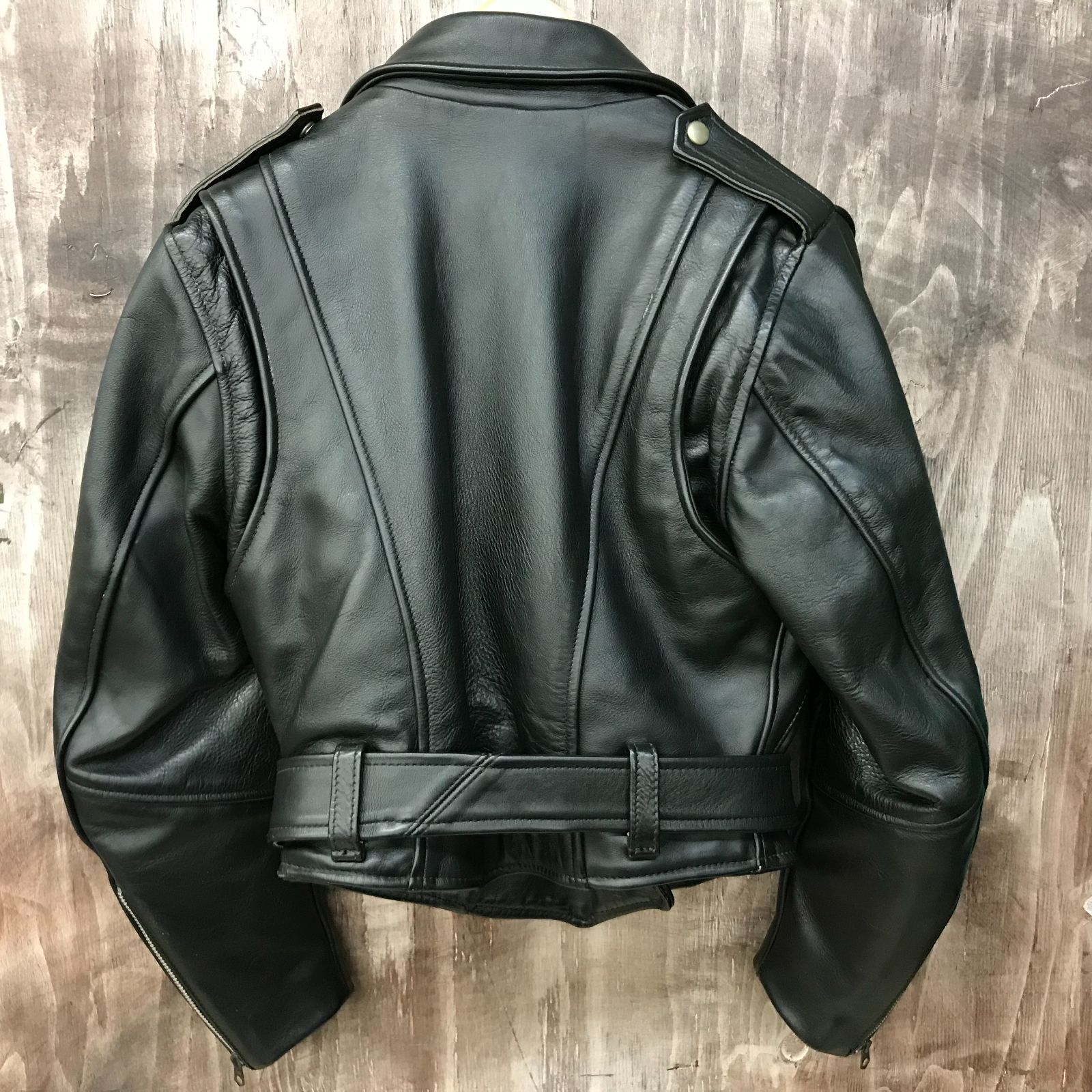 vanson バンソン USA製 ダブルライダース レザージャケット ブラック 