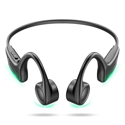 骨伝導イヤホン bluetooth こつでんどう イヤホン bluetooth YEAHYO オープンイヤー 耳を塞がない ワイヤレス ランニング 28g軽量設計 10時間連続再生 Type-C急速充電 通話ノイズキャンセリング 物理ボタン操 77a06400