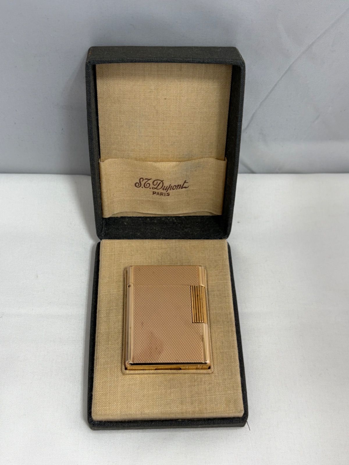 S.T.Dupont デュポン ライター ゴールドカラー 20μ ローラー式