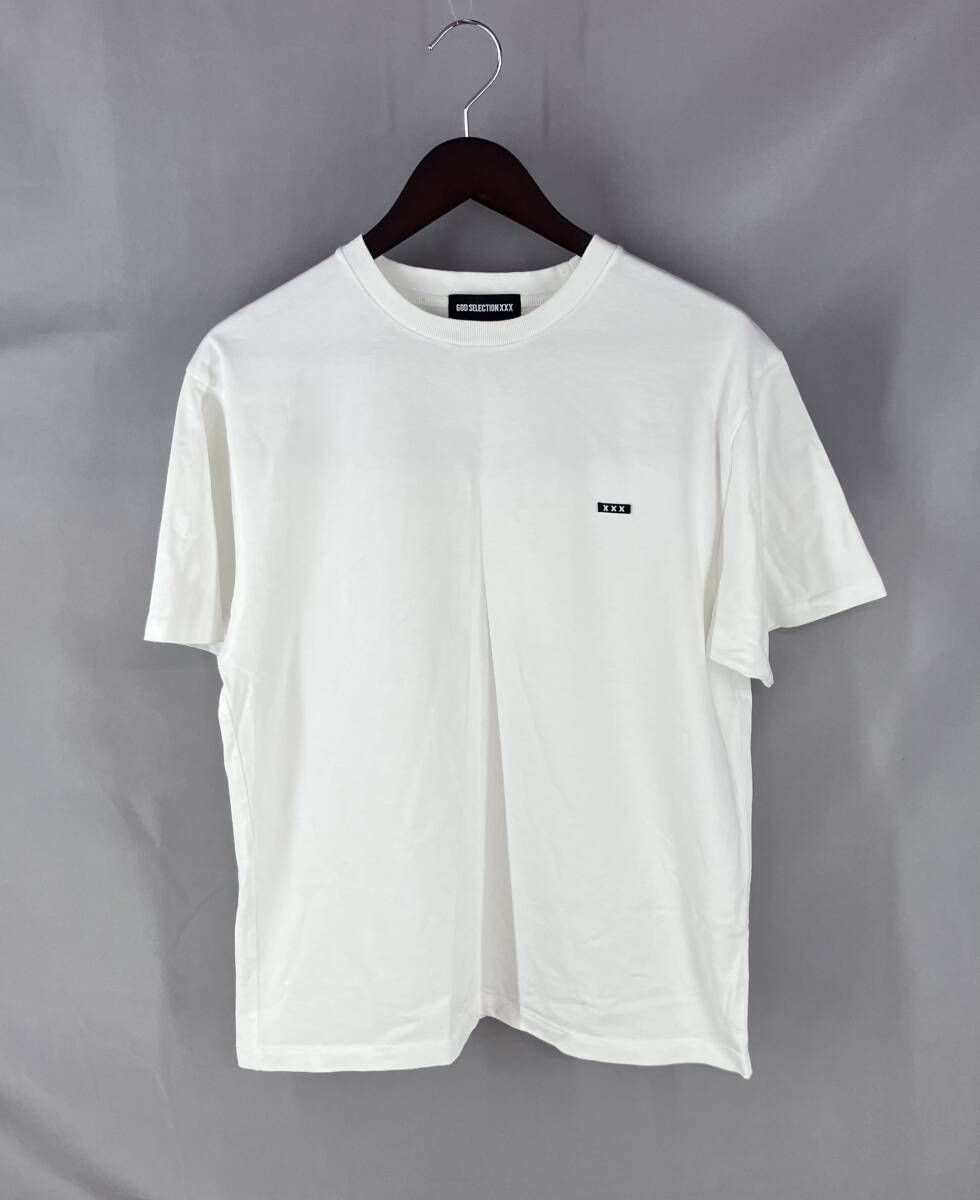 ★ GOD SELECTION XXX ゴッド・セレクション・トリプルエックス 半袖Tシャツ FRAGMENT サイズ M ホワイト 夏