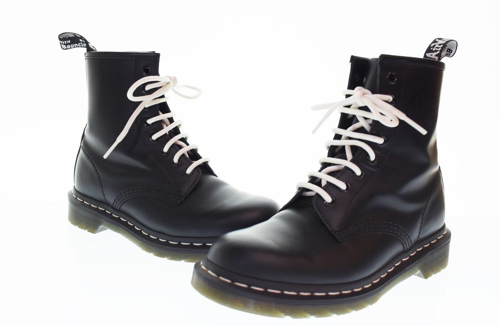 ドクターマーチン Dr.Martens 1460 8ホール ホワイトステッチ レディース靴 ブーツ ワーク ブラック UK5 24cm 103S-1643