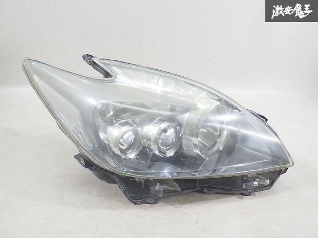 【ストア出品！】 トヨタ 純正 ZVW30 プリウス 前期 HID ヘッドライト ヘッドランプ 右 右側 運転席側 KOITO 47-30 即納 棚10-2