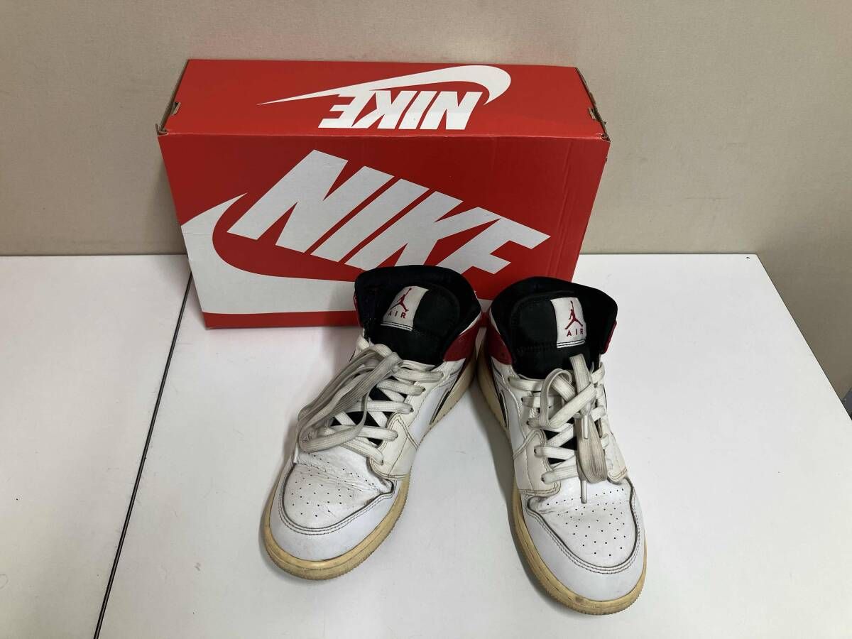 NIKE ナイキ スニーカー 554725-116 サイズ24cm ホワイト レッド