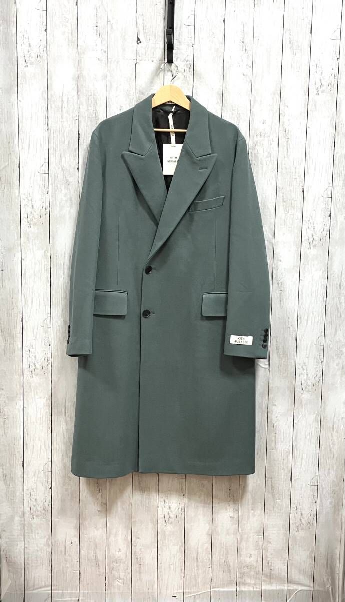 KITH X AURALEE/その他コート/24AW/ a24ac01ak/Melton Chester/サイズ3/キス・フォー・オーラリー