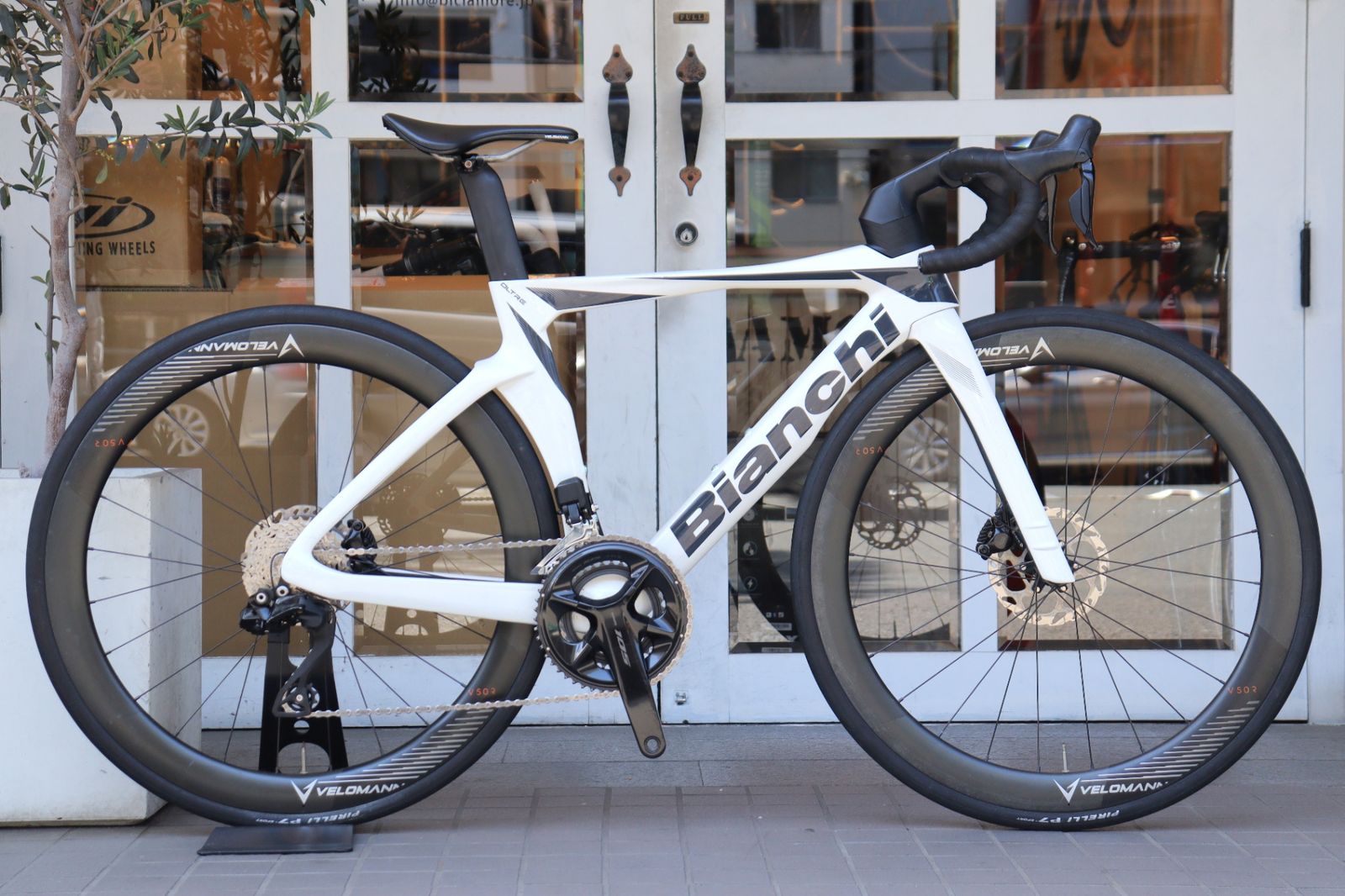 ビアンキ BIANCHI オルトレ コンプ OLTRE COMP 2023モデル 47サイズ シマノ 105 R7170 DI2 12S カーボン ロードバイク 【横浜店】