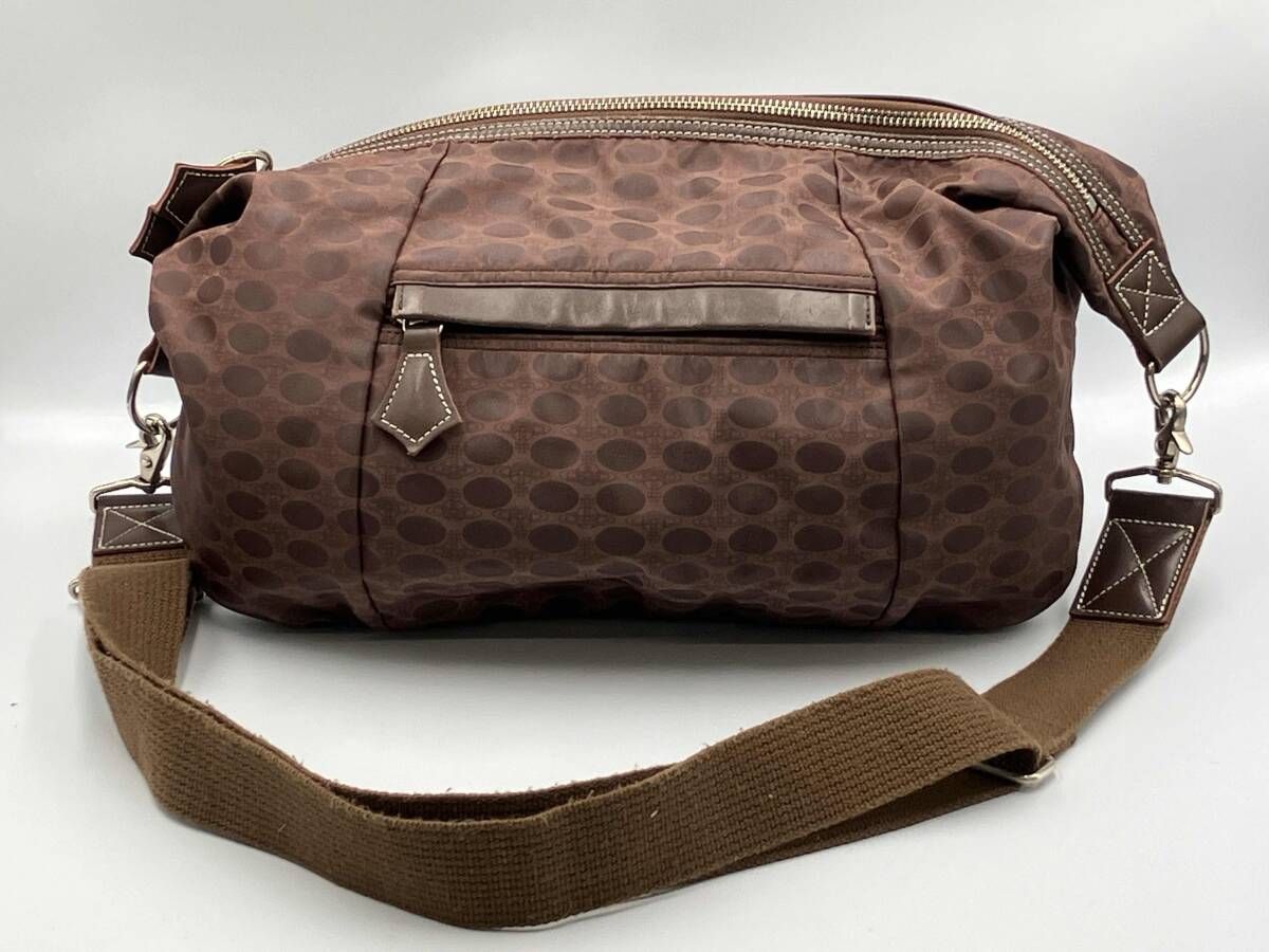 Vivienne Westwood ヴィヴィアンウエストウッド ショルダーバッグ 総柄 ブラウン