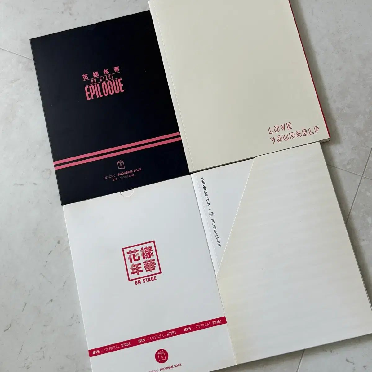 BTS(防弾少年団・バンタン)コンサート プログラムブック まとめ (花様 