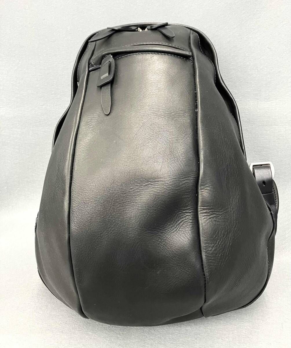 CORBO コルボ ストラット レザーリュック バックパック 黒系
