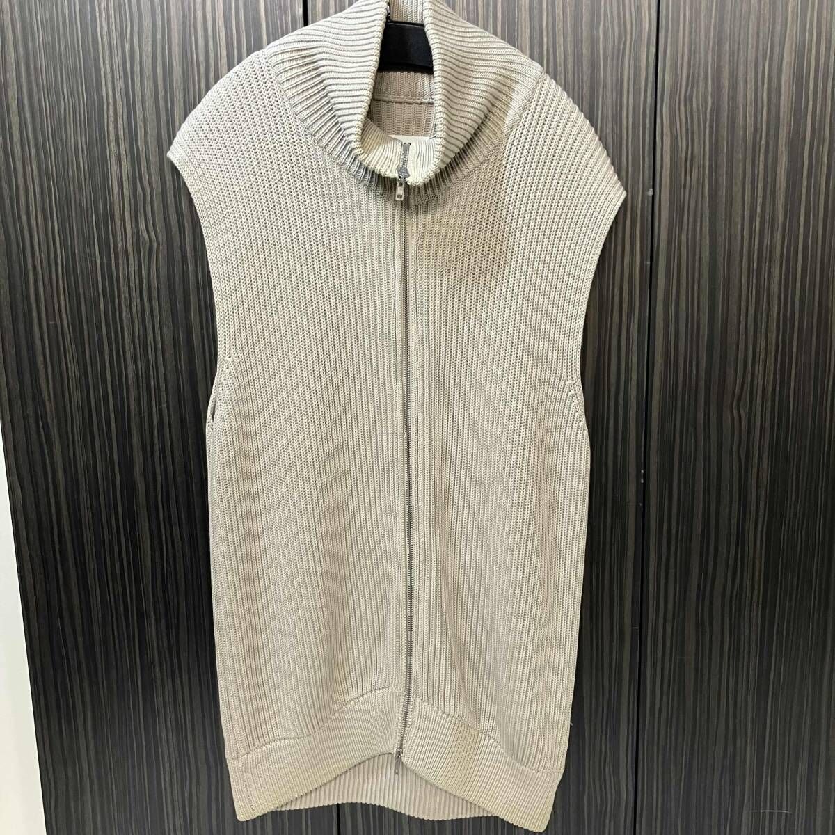 07ss Maison Martin Margiela 14 本人期 コットンドライバーズニット サイズM ベージュ メゾンマルタンマルジェラ