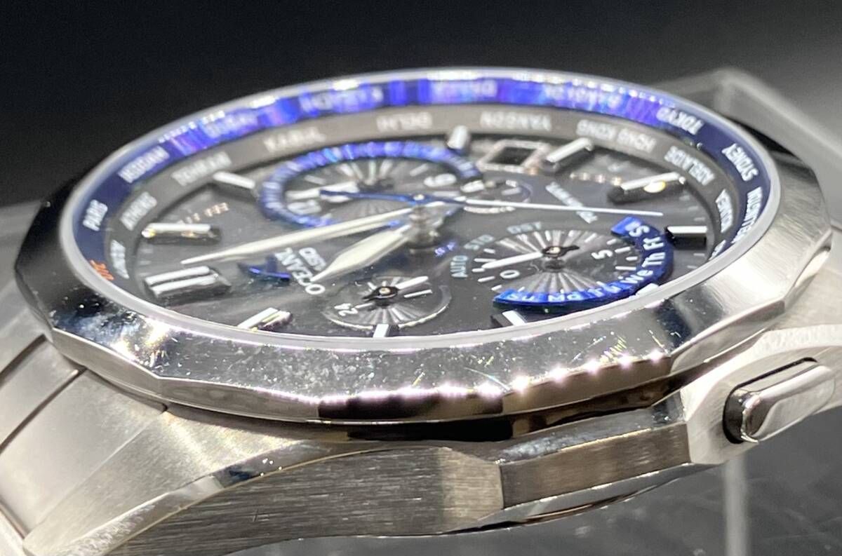 CASIO カシオ OCEANUS オシアナス 0CW-S2400 202＊＊＊ 電波ソーラー 腕時計 箱説
