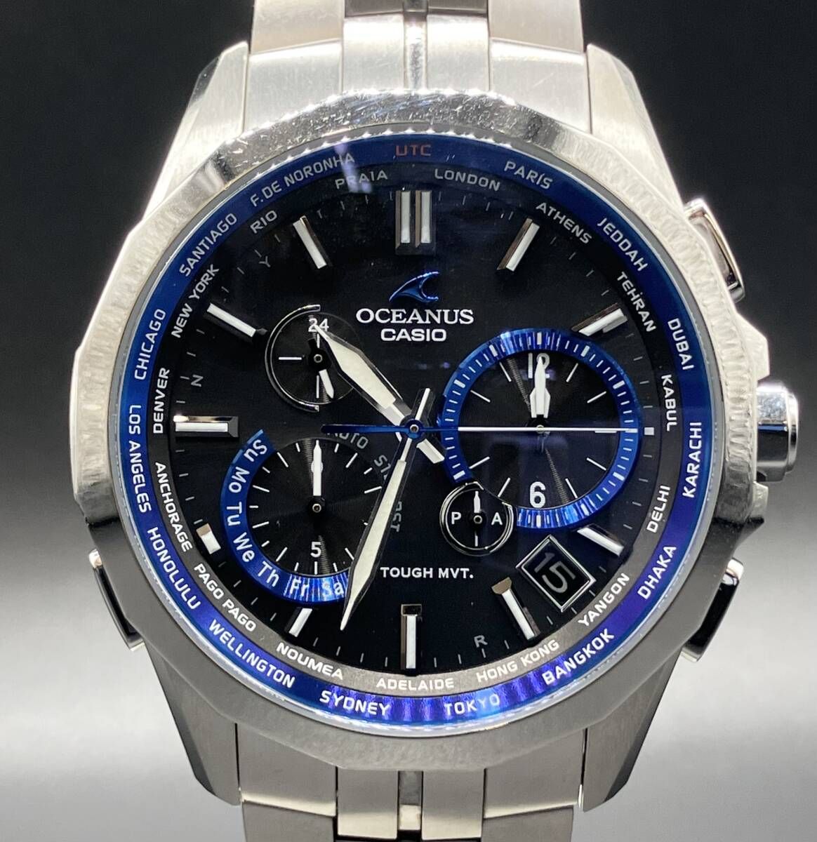 CASIO カシオ OCEANUS オシアナス 0CW-S2400 202＊＊＊ 電波ソーラー 腕時計 箱説