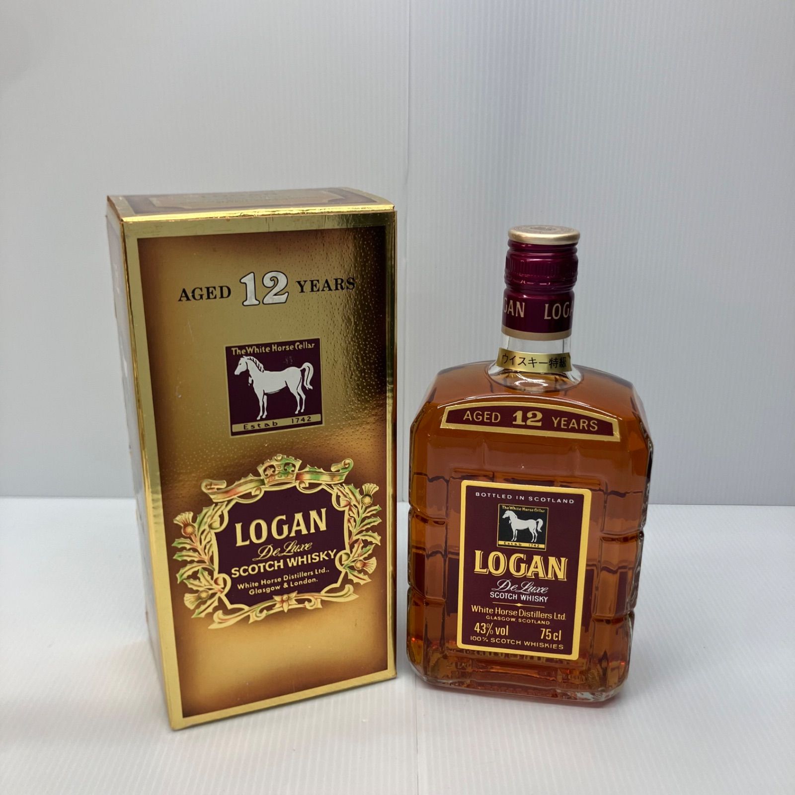 未開栓】ローガン 12年 デラックス 750ml 箱付 古酒 - メルカリ