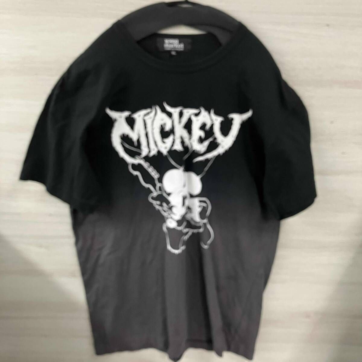 COMME des GARCONS × DISNEY ミッキープリントTEE ギター サイズXXL ブラック コムデギャルソン×ディズニー 10,764円